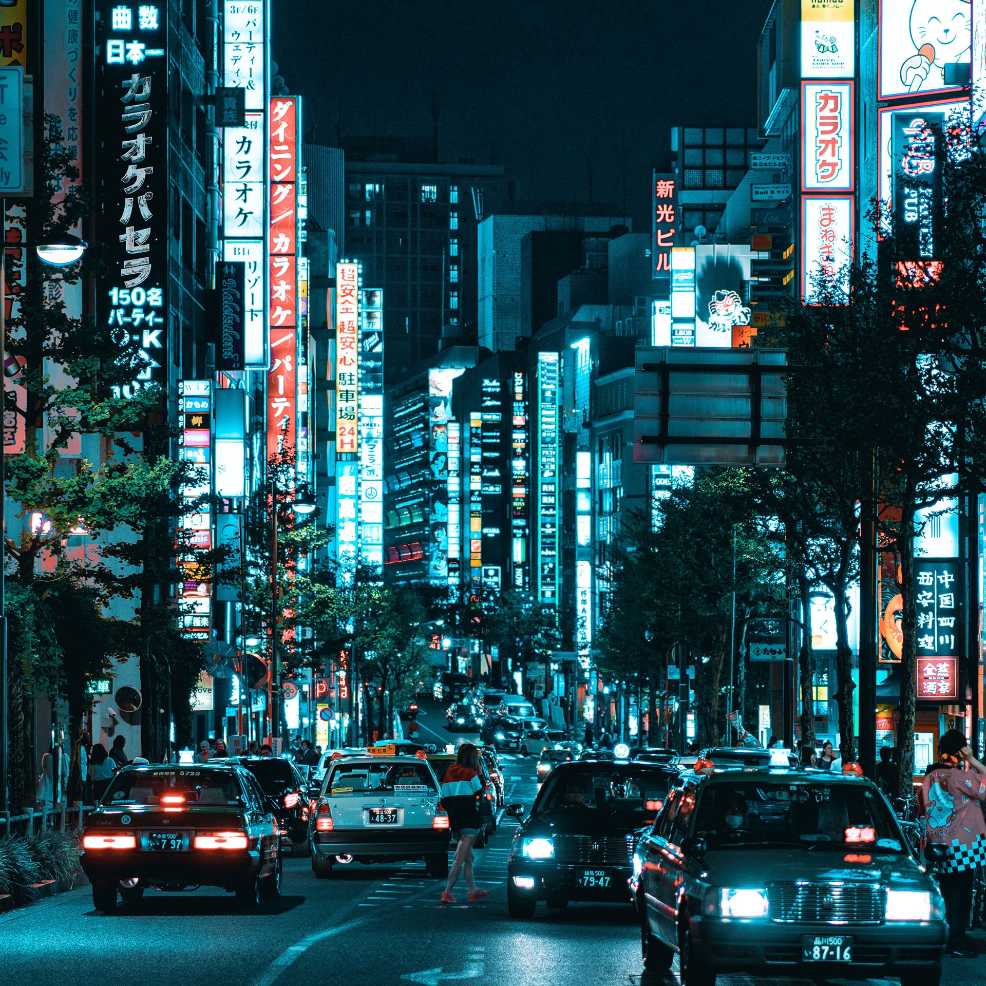 Streets in Tokyo